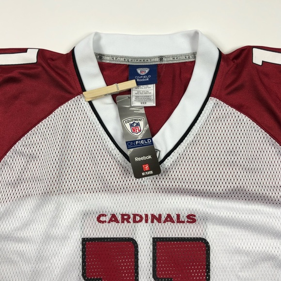 Larry Fitzgerald Arizona Cardinals Reebok Jersey - Picture 3 of 10